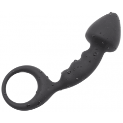 Plug anal courbé S