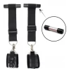 Menottes de suspension de porte noires