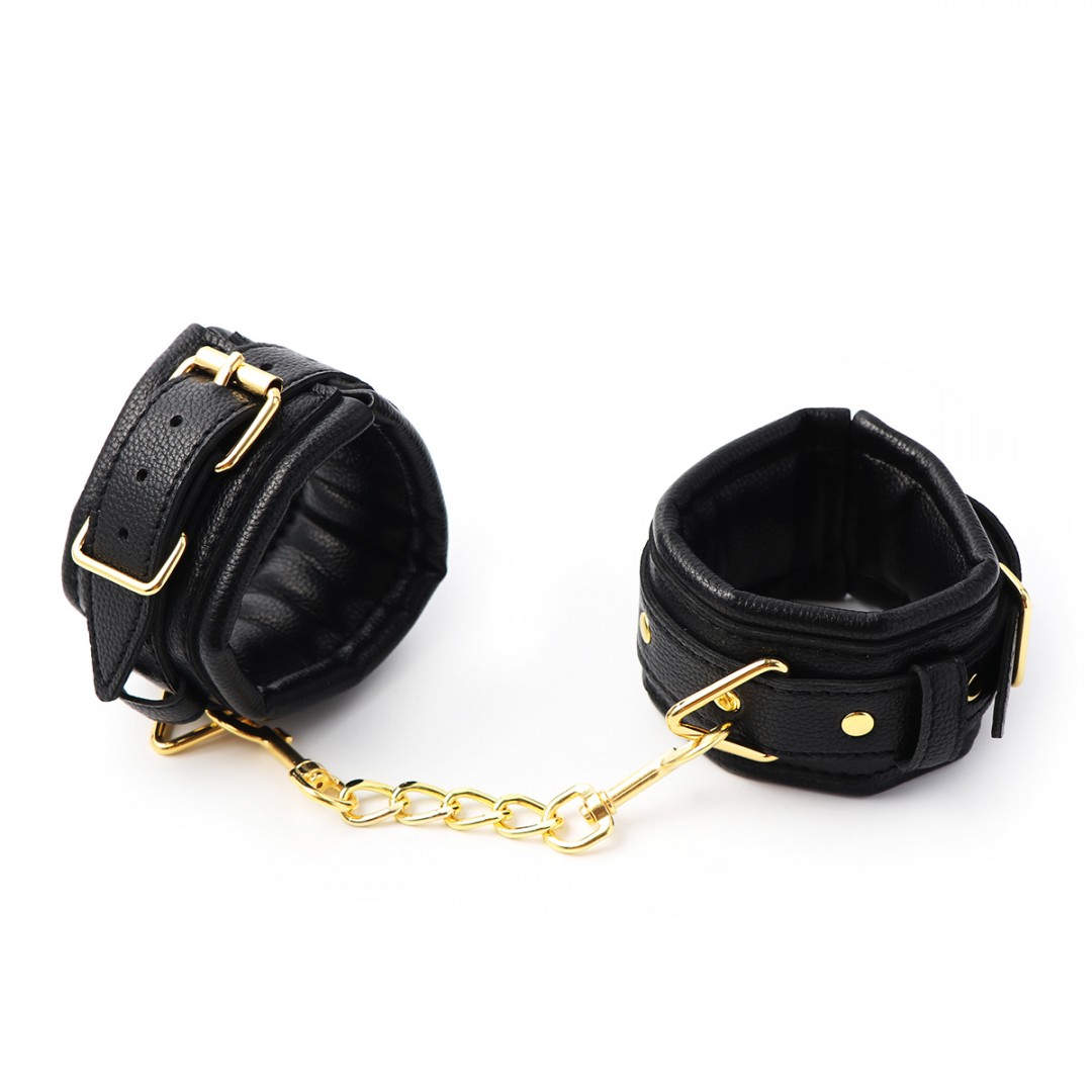 Menottes poignets confort dorées