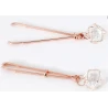 Pinces à seins avec bijoux
