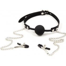 Bâillon pinces à tétons