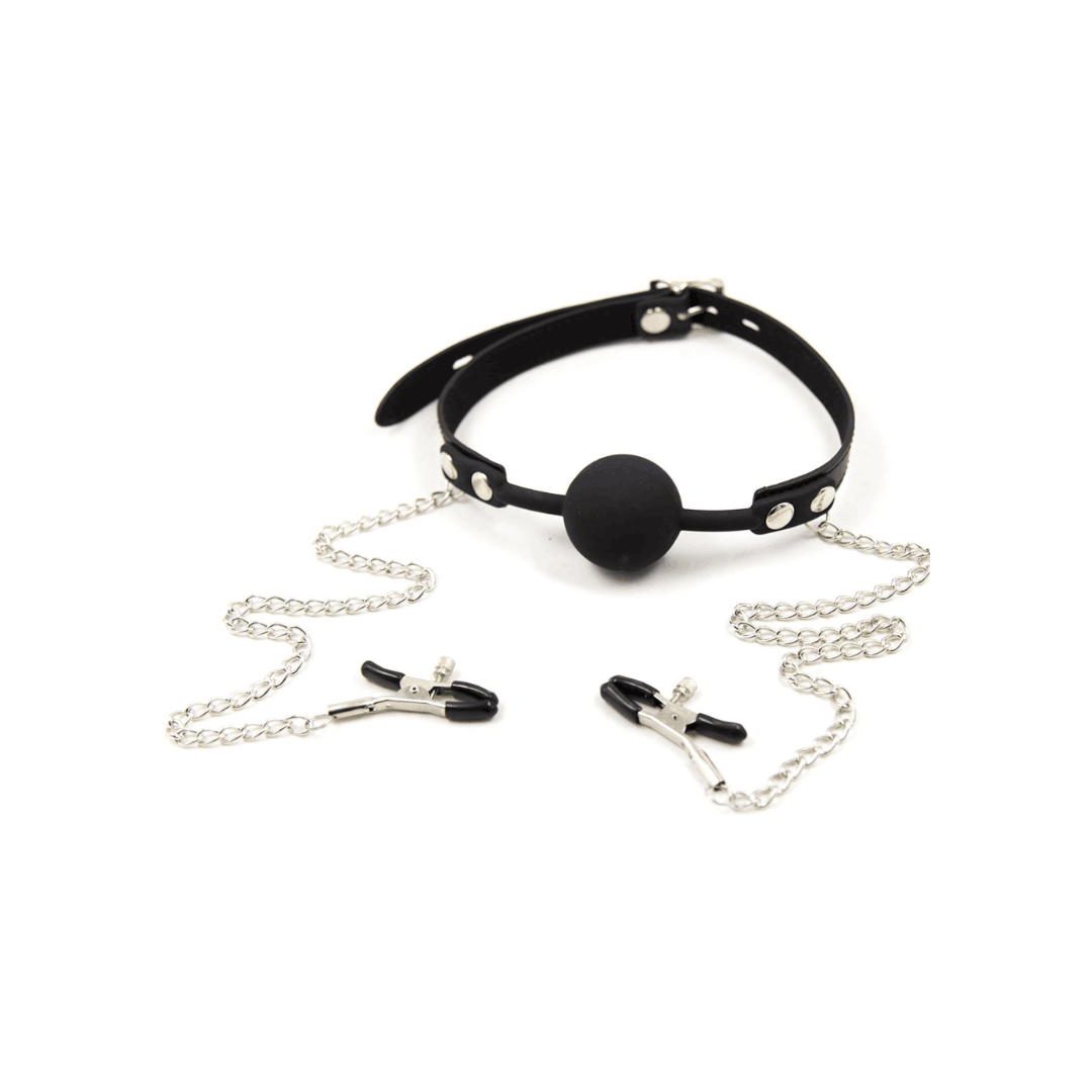 Bâillon pinces à tétons