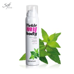 Mousse de massage onctueuse et crépitante - Tickle my body