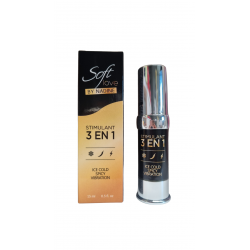 Stimulant Chaud, Froid et Vibrant - Vibromasseur liquide Triple plaisir Soft Love