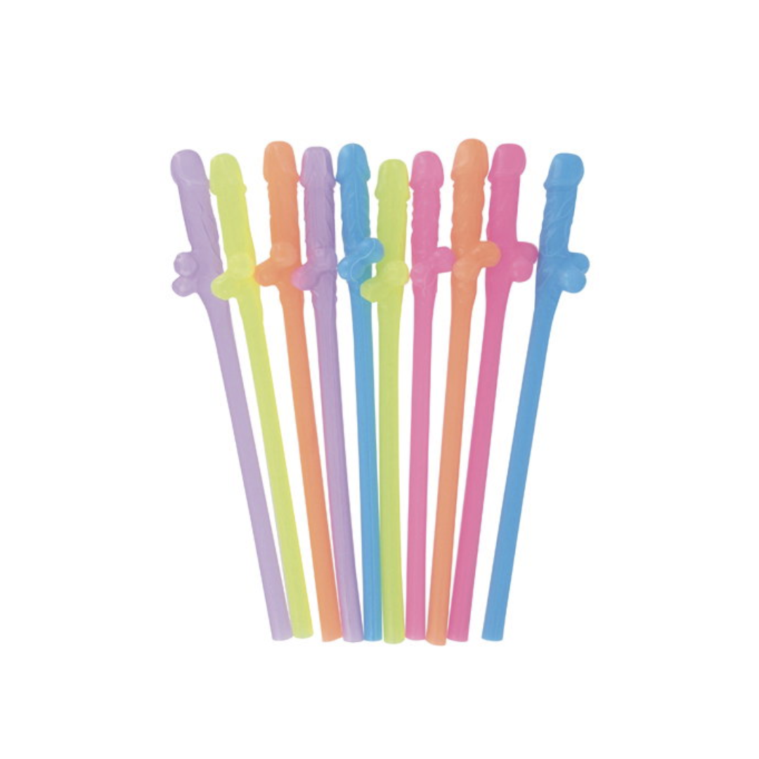 Pailles en forme de pénis