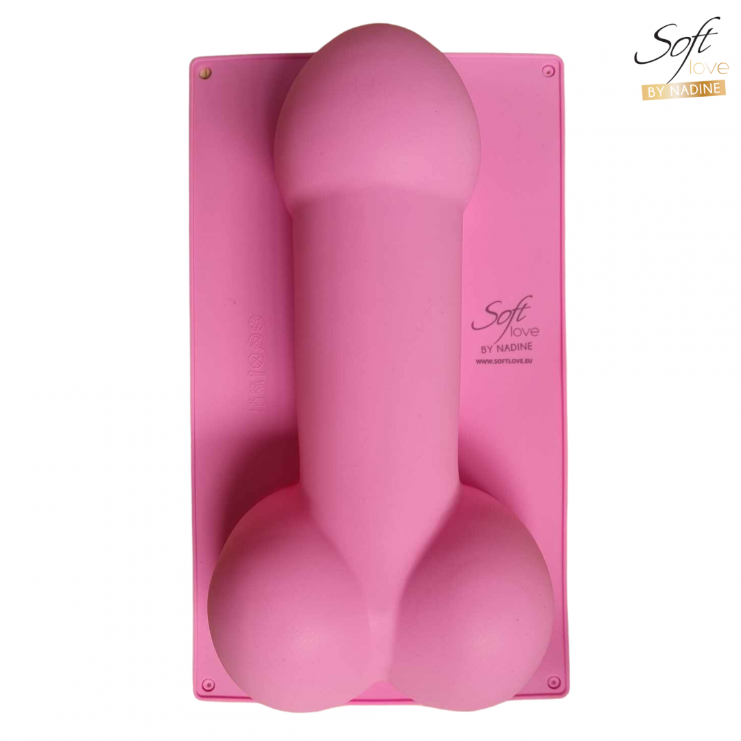 Moule à gâteau en forme de pénis Soft Love