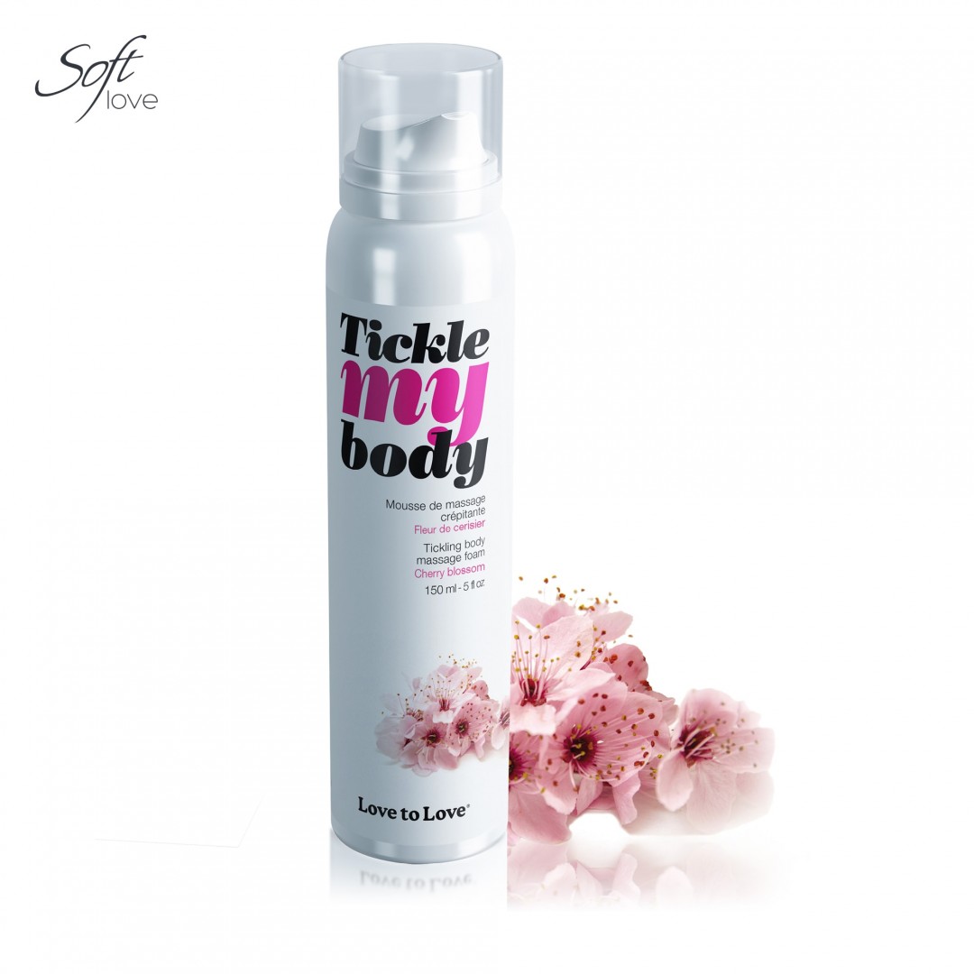 Mousse de massage onctueuse et crépitante - Tickle my body