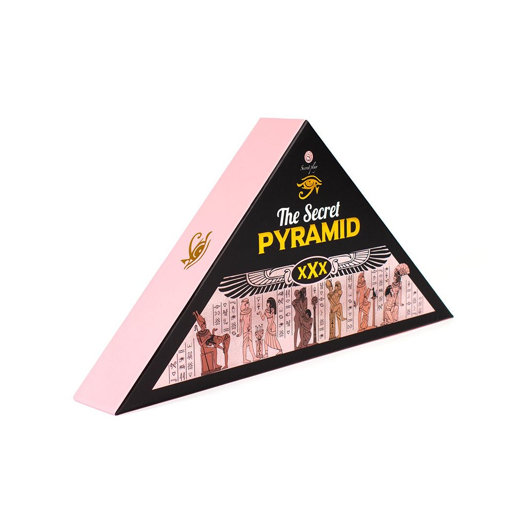 Pyramide Secrète - Jeu pour couple ou amis libertins (ES/EN/DE/FR/NL/PT/IT)