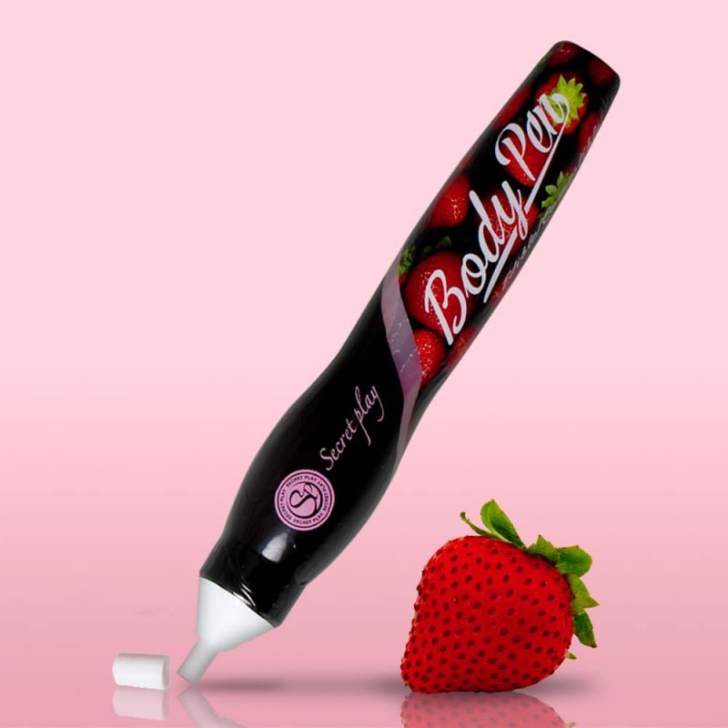 Body pen - peinture de corps Fraise