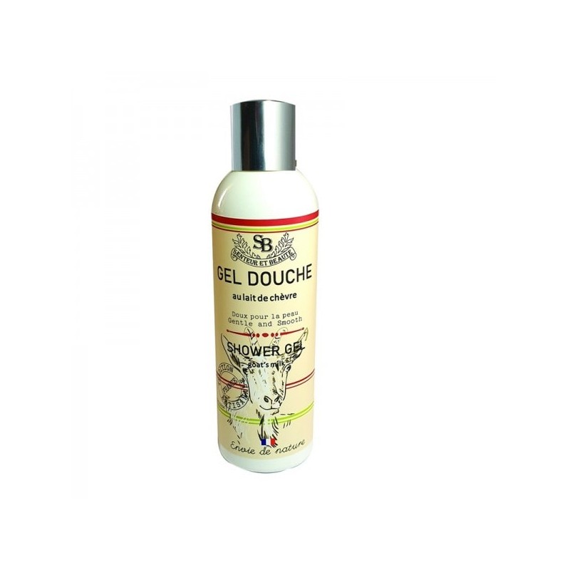 Gel douche lait de chèvre bio 200ml